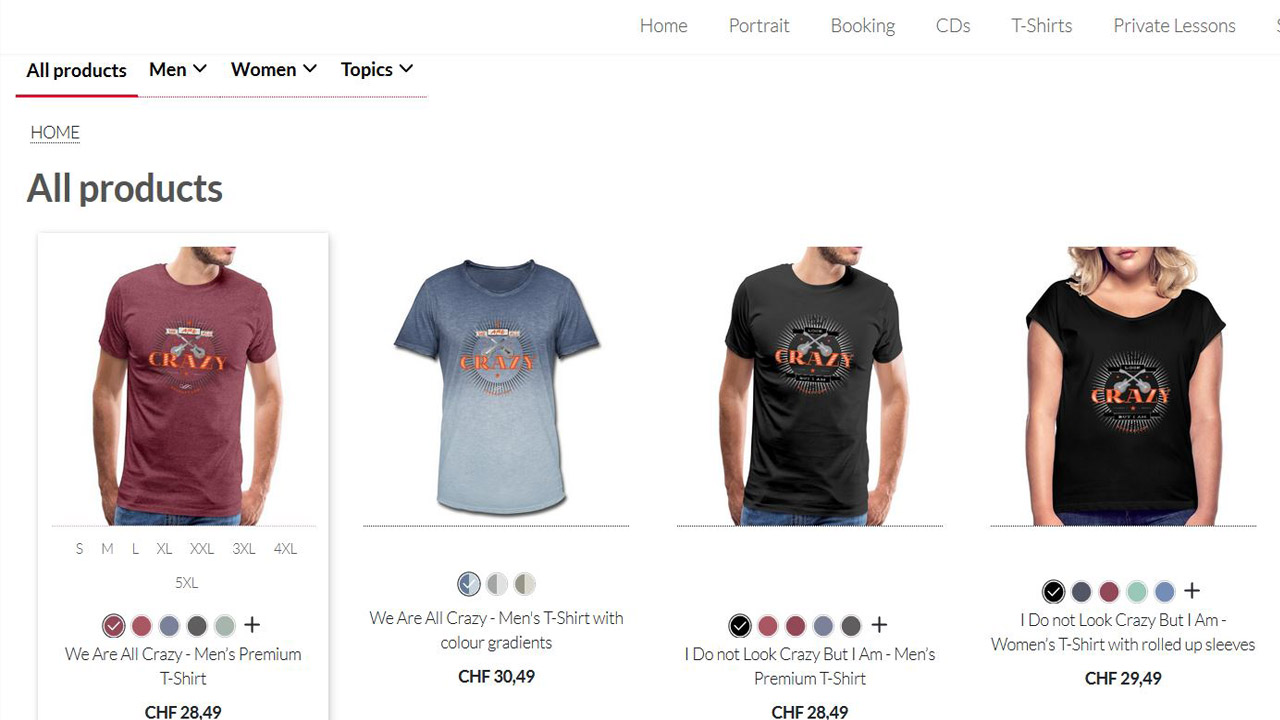 HPCrazy Fan T-Shirts